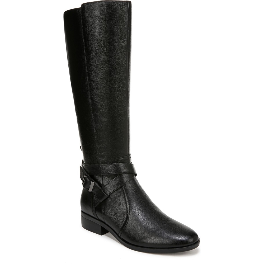 Rena Womens Slip on Zip up Knee-High Boots. Used Once